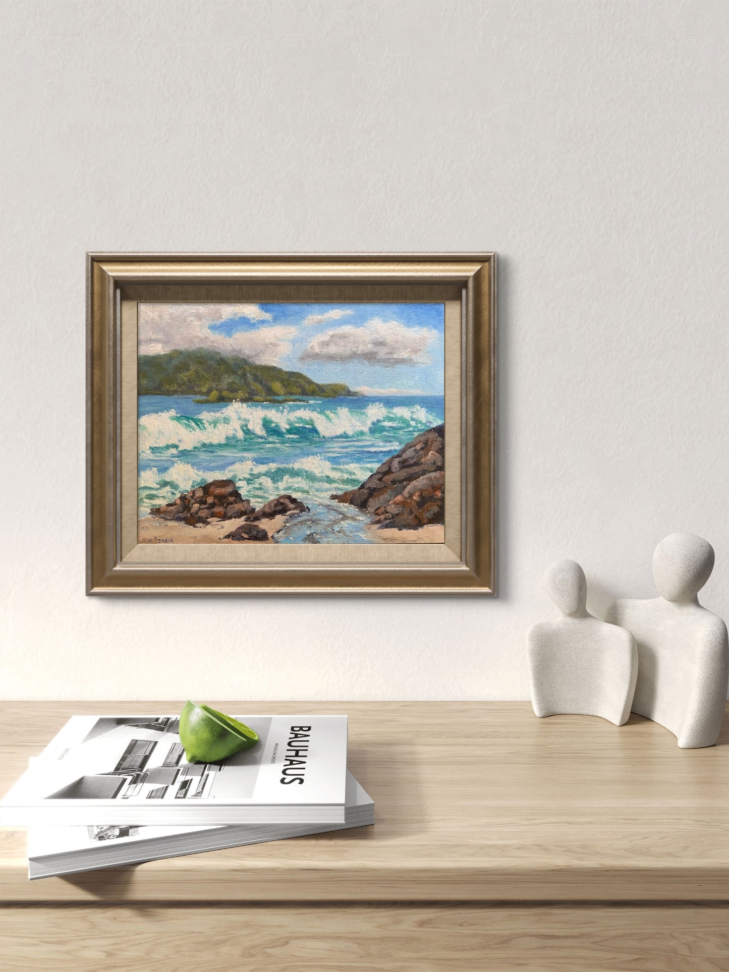Beach Flow| Oil painting | Impressionist | JudithRoseArt | collector