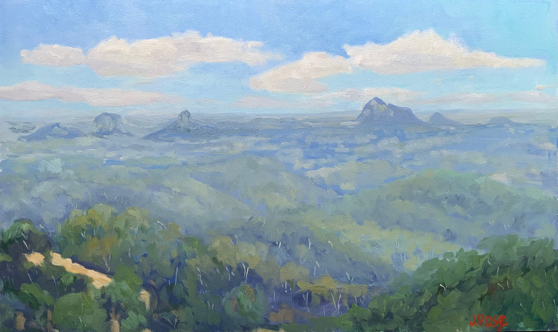 En plein air: A mountain adventure on the Sunshine Coast