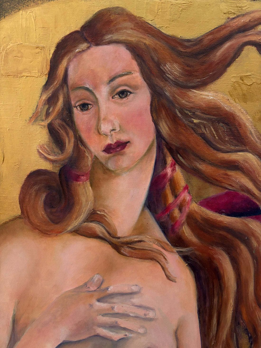 When Venus Meets Vienna: Judith Rose’s Luminous Diptych | Art Critiques from a Chocolate Lab