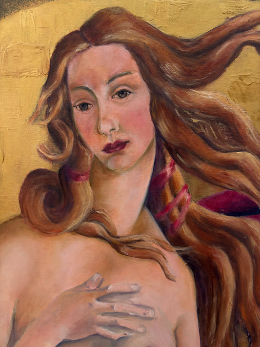 When Venus Meets Vienna: Judith Rose’s Luminous Diptych | Art Critiques from a Chocolate Lab