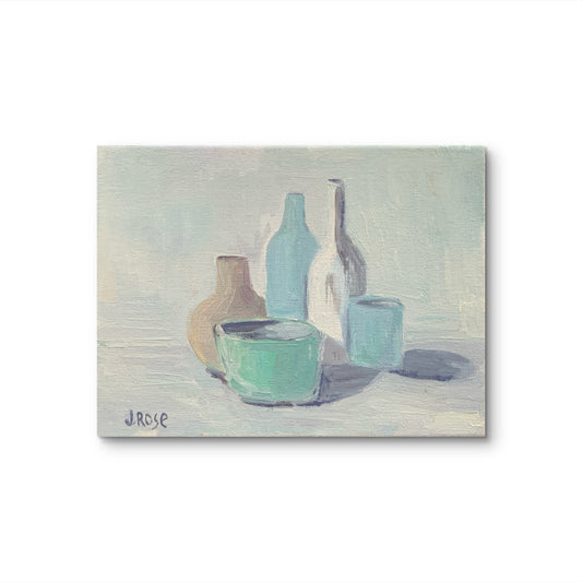 Stillness |Quiet Spaces| Oil painting | Impressionist | JudithRoseArt | collector | Australian Artist