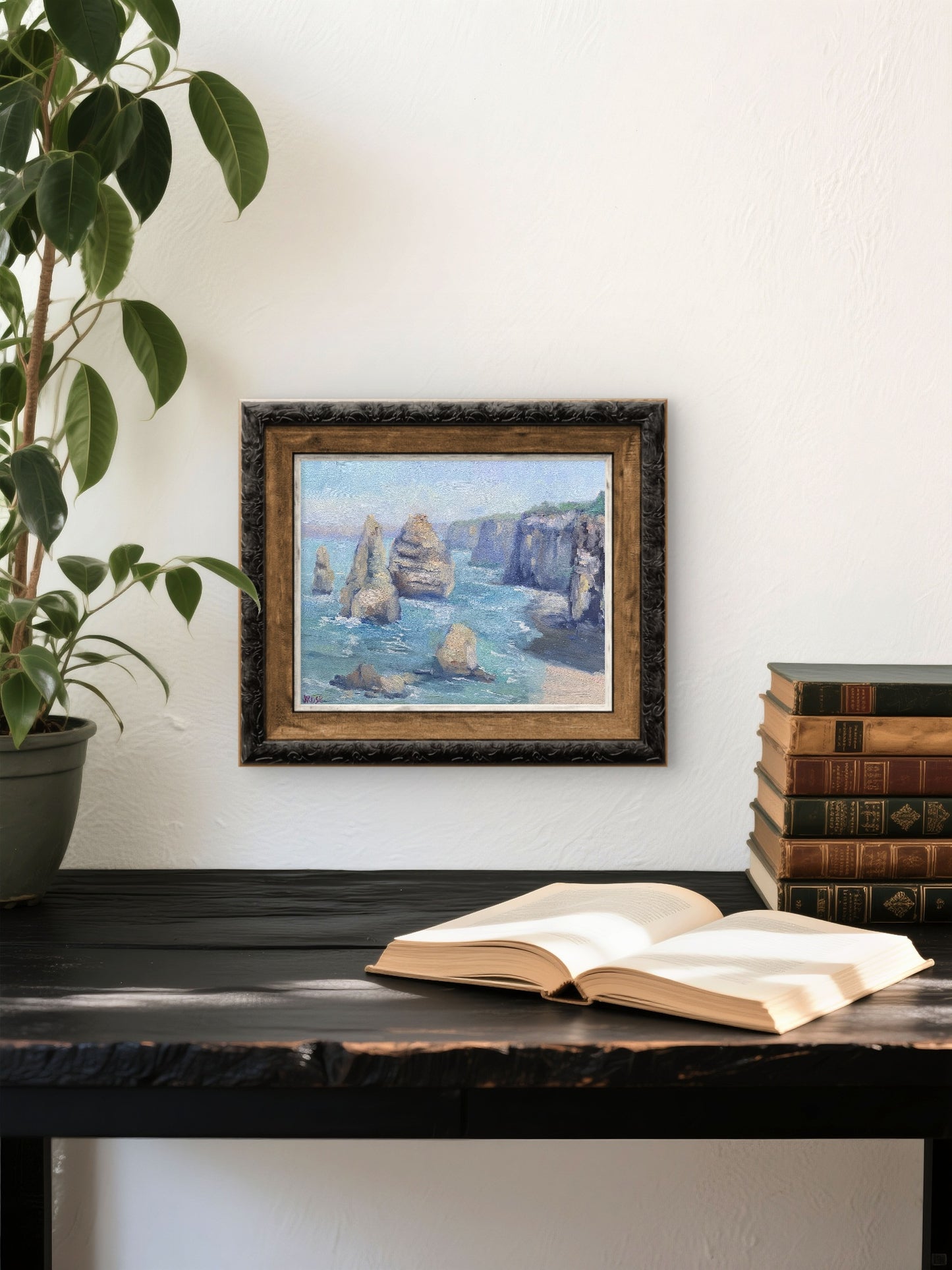 12 Apostles | Great Ocean Road| Oil painting | Impressionist | JudithRoseArt | collector | Australian Artist