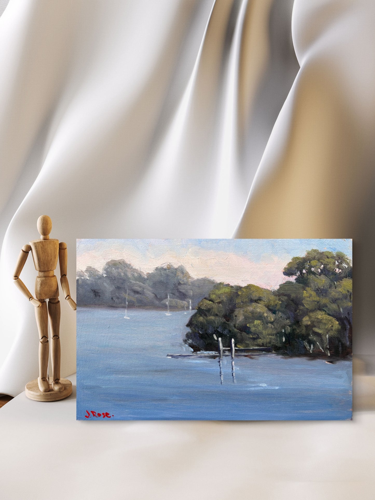 Noosa River | Impressionist Oil Painting | Judith Rose Art