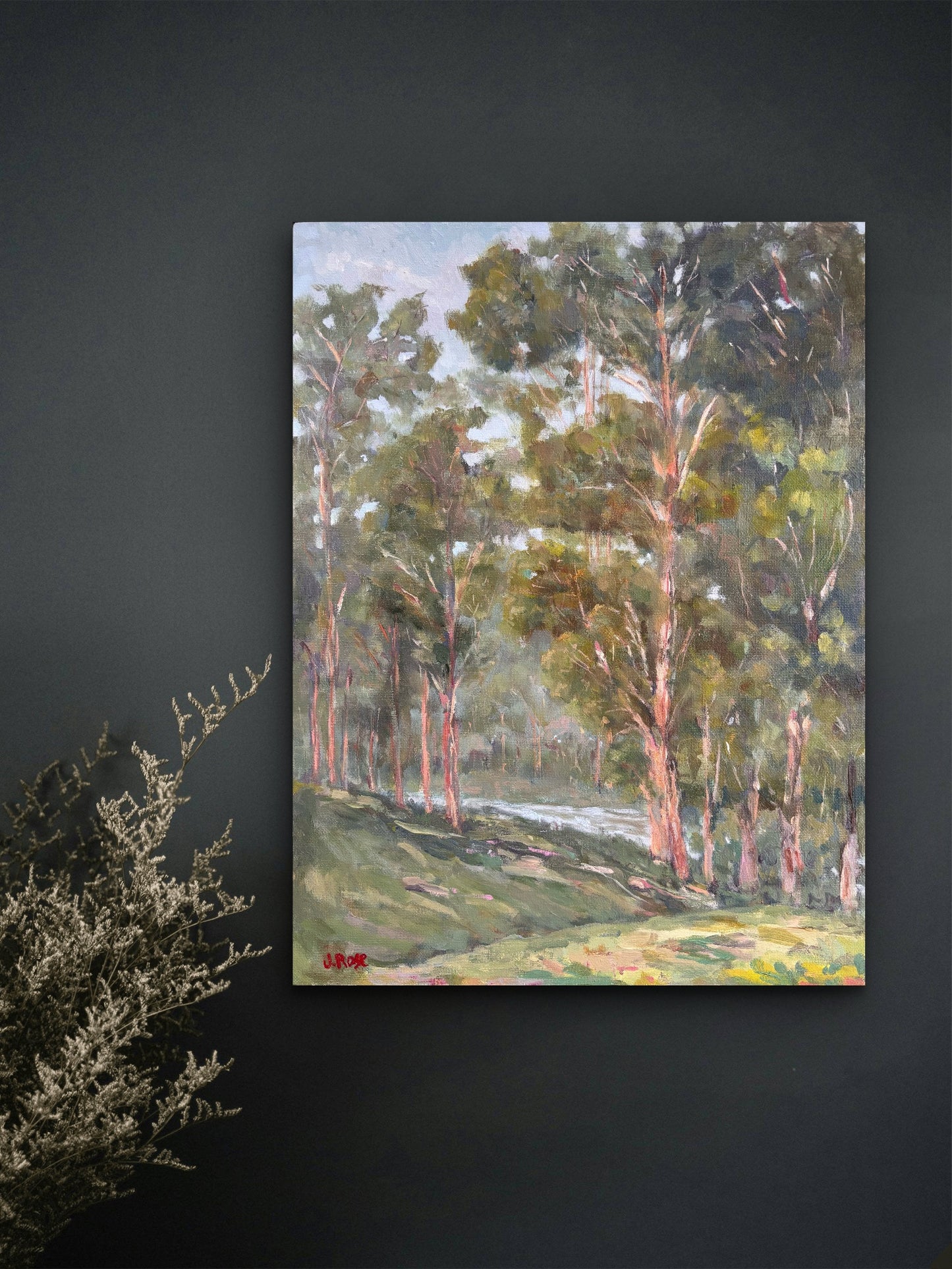 Dingo Creek|Noosa Landscape| Oil painting | Impressionist | JudithRoseArt | collector | Australian Artist