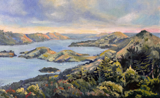 Otago Peninsula Dunedin| Impressionist Oil Painting | Judith Rose Art
