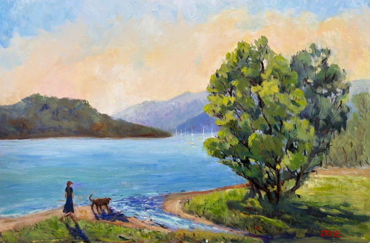 Noosa One Fine Day | Impressionist Oil Painting | Judith Rose Art