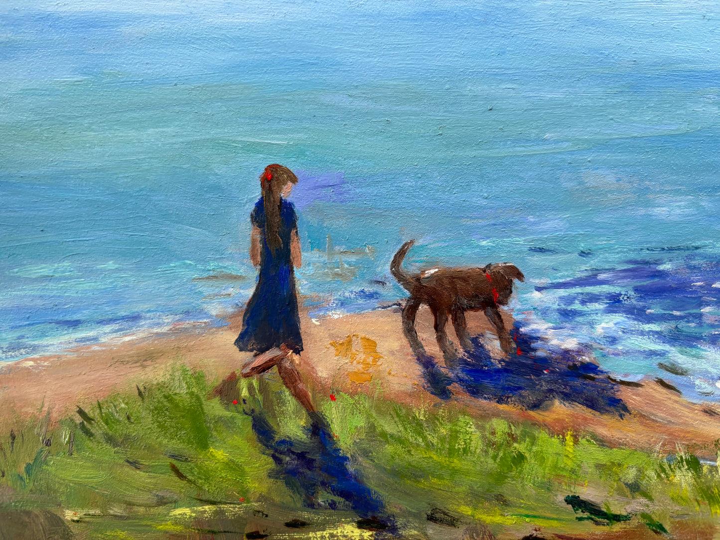 Noosa One Fine Day | Impressionist Oil Painting | Judith Rose Art
