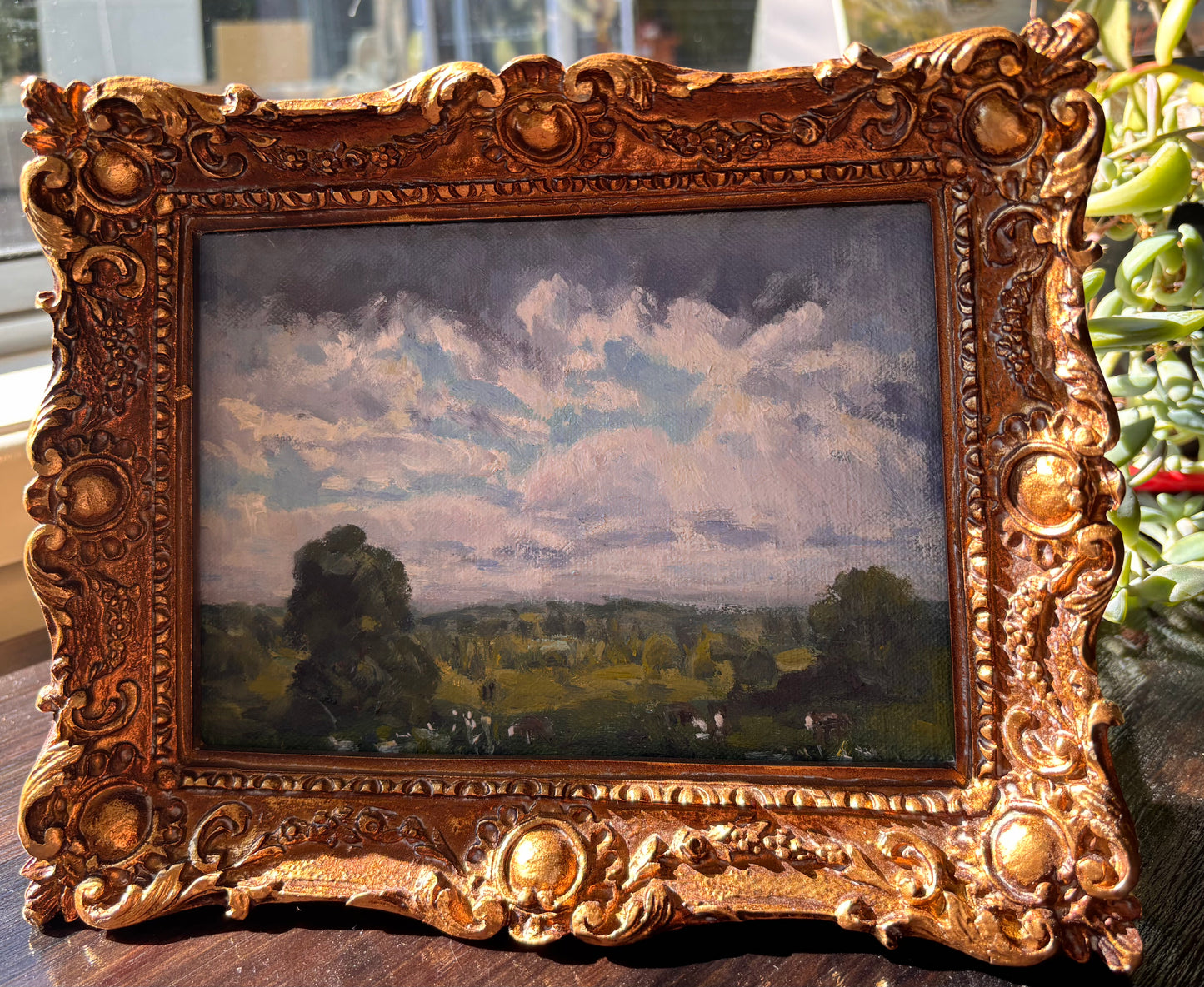 Green Pastures| Oil painting | Impressionist | JudithRoseArt | collector | Australian Artist