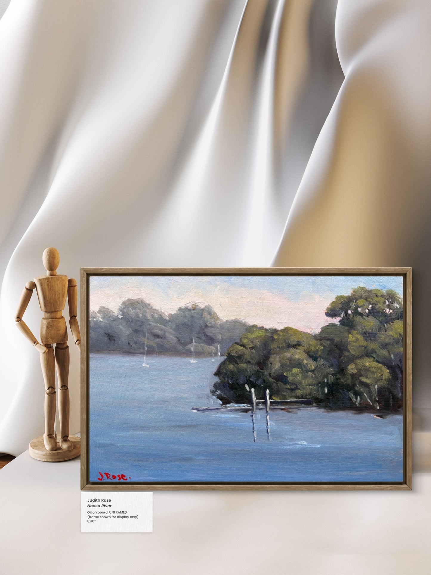Noosa River | Impressionist Oil Painting | Judith Rose Art