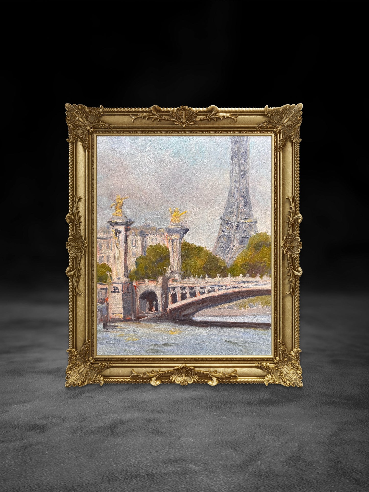 Paris| Oil painting | Impressionist | JudithRoseArt | collector | Australian Artist
